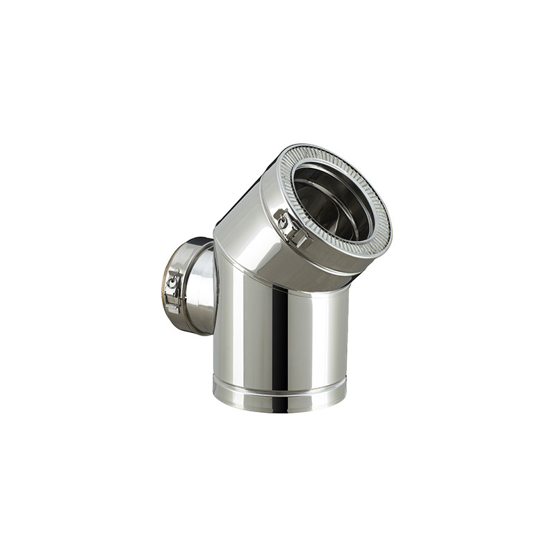 Coude 45° trappe de visite Therminox TI
