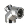 Coude 90° trappe visite Therminox TI