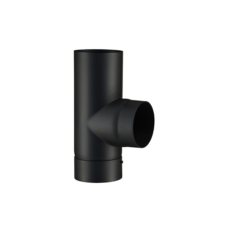Té tampon acier noir M