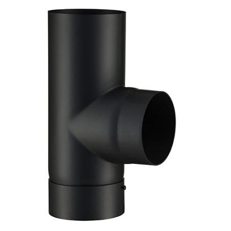 Té tampon acier noir M