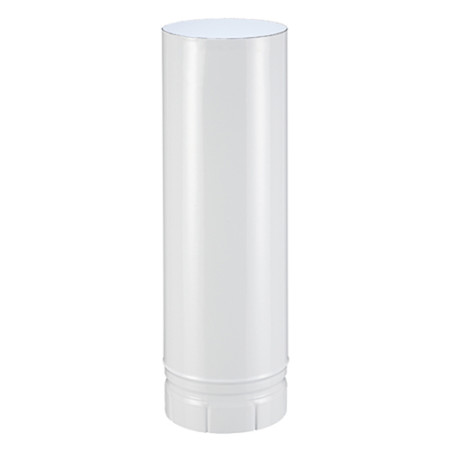 Tuyau émaillé blanc 500