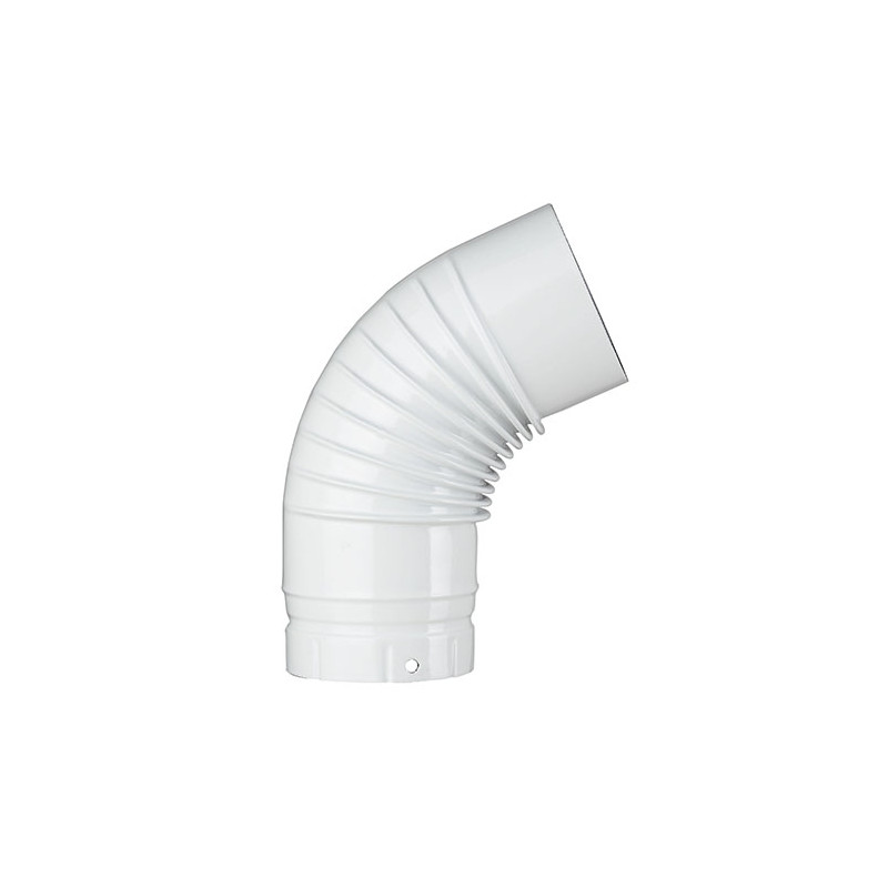 Coude émaillé blanc 65°