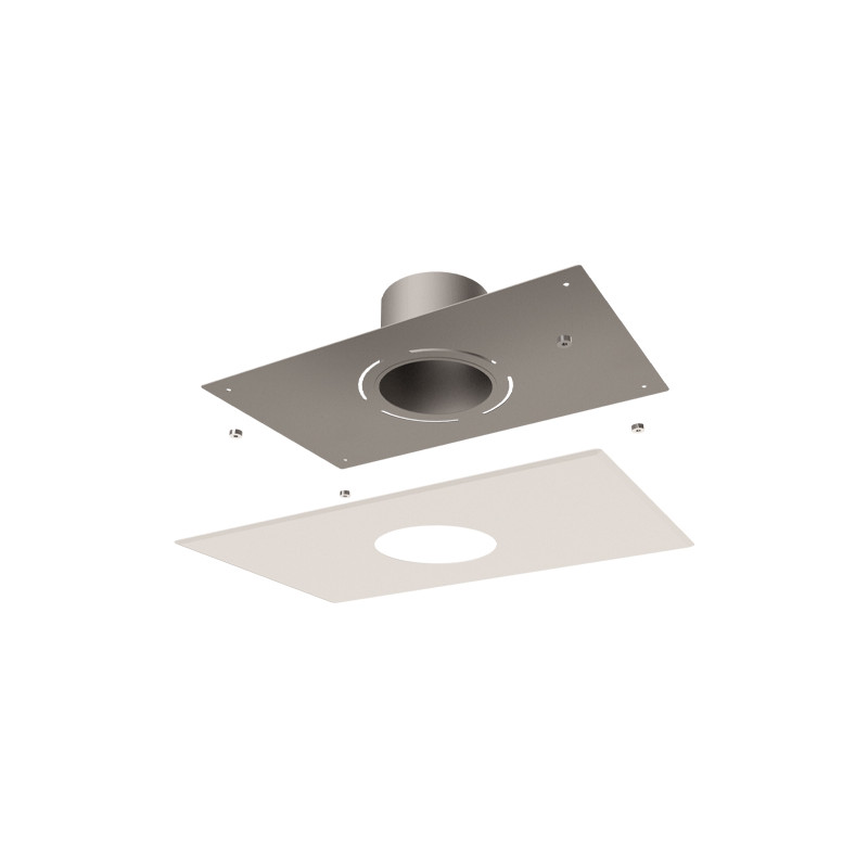 Plaque ventilée bois 30x40 émaillé poêle