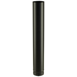 Tuyau émaillé noir M1000