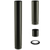 Kit de raccord émaillé noir mat, Ø150