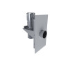 Kit raccord tubage 90° vers émaillé