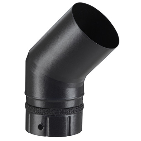 Coude segment enm+j 45° émaillé poêle à granulés