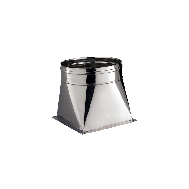 Raccord sur avaloir 20x20 Kitinox