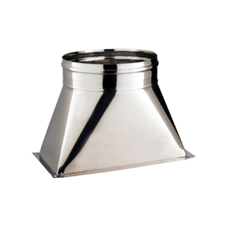 Raccord sur avaloir 30x40 Kitinox