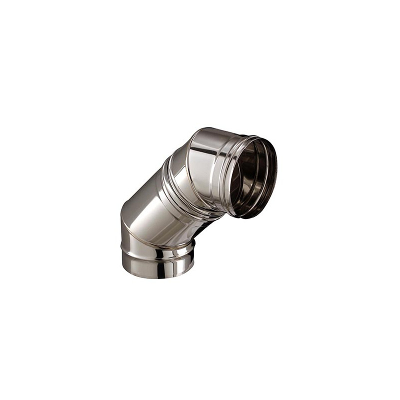 Ensemble 2 coudes 45° réglable Kitinox
