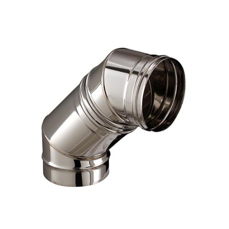 Ensemble 2 coudes 45° réglable Kitinox