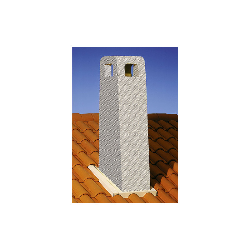 Enduit ocre, pente 30 à 36,6 °