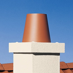 Kit touraine Bretagne, Ø230, brun cuivré RAL 8004