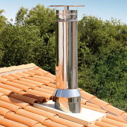 Sortie inox 80 à 120S H900 pour Therminox