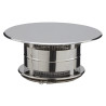 Chapeau aspirateur anti-oiseau sortie de toit ronde