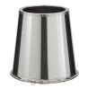 Cône finition inox sortie de toit ronde