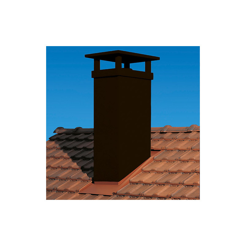 Lisse noir, couronnement lisse noir, chapeau France Classique lisse noir