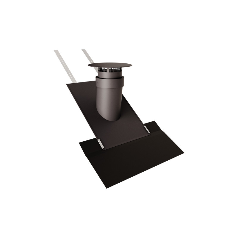 Lisse gris anthracite, kit d'étanchéité noir
