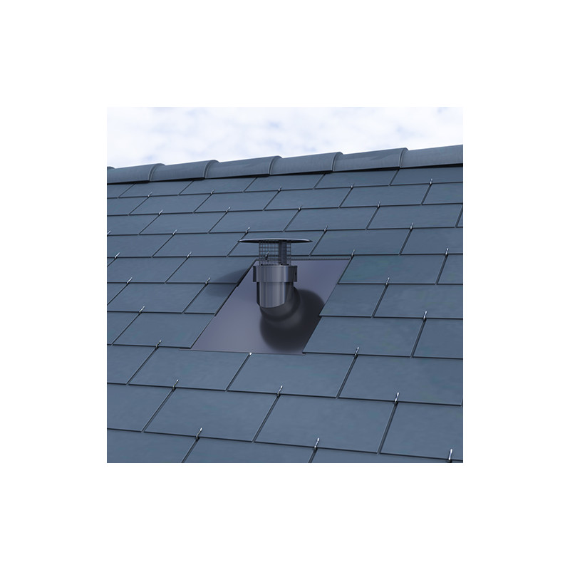 Ventilation primaire 25-35 Ventélia Sanit'Air, noir