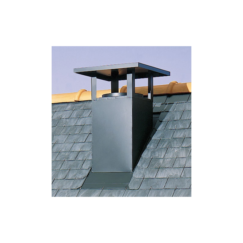 TDC 50 600 X 600 pente 50 %, lisse noir, lisse noir