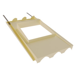 Embase 60x60 tuile