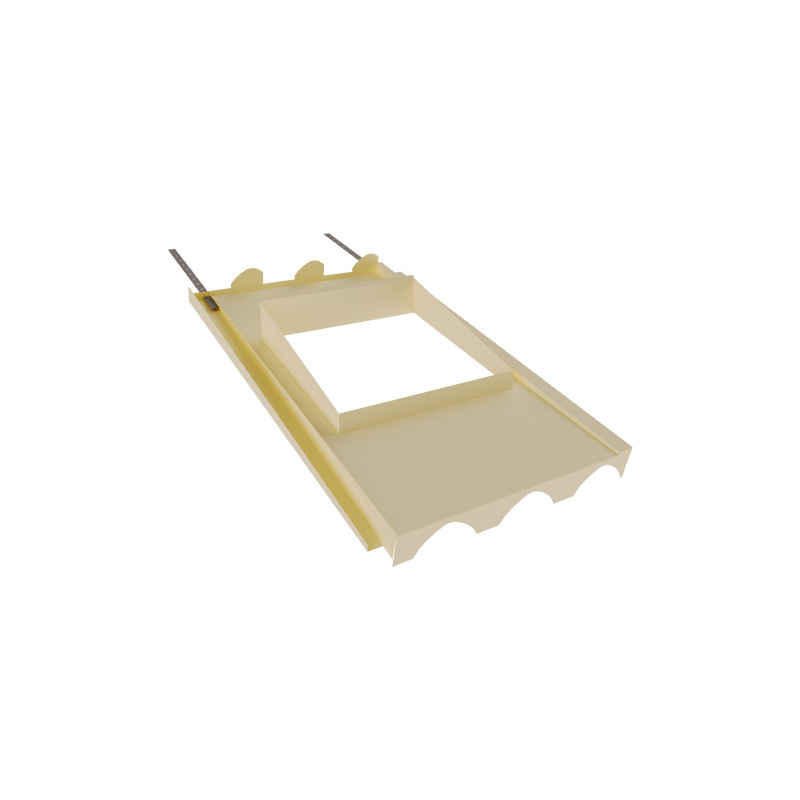 Embase 60x60 tuile