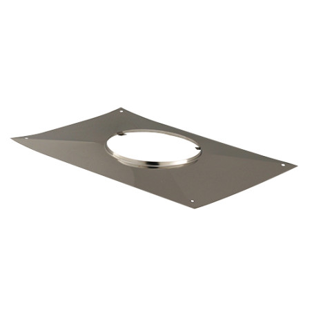 Plaque support d'étanchéité.R tubage simple paroi