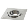 Plaque support d'étanchéité à visser C tubage simple paroi