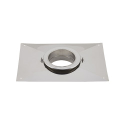 Plaque support d'étanchéité à visser R tubage simple paroi