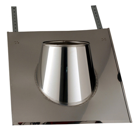 Solin inox 30 à 45° AR tubage simple paroi