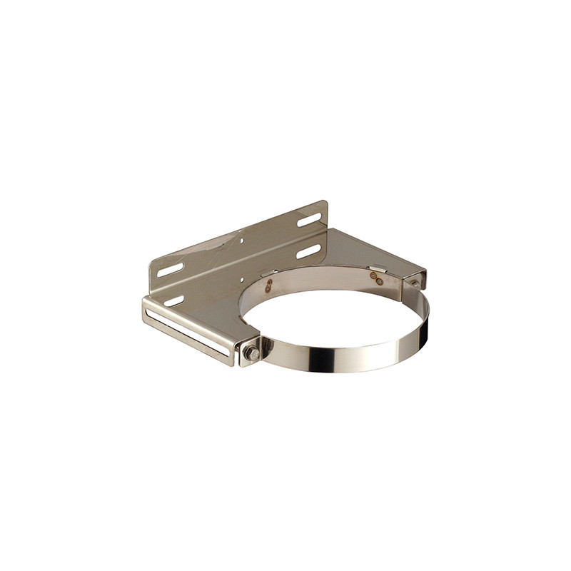 Collier mural inox tubage simple paroi