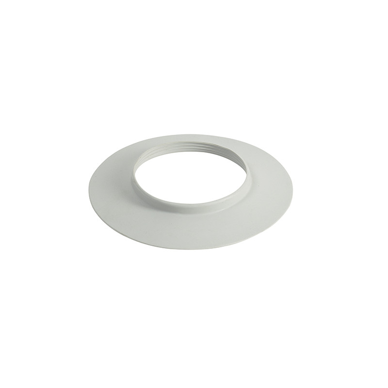 Rosace dualis intérieur D125 blanche Flexcondens, Ø80
