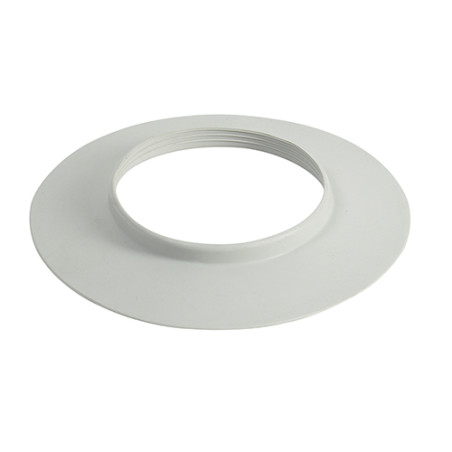 Rosace dualis intérieur D125 blanche Flexcondens, Ø80