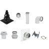 Kit B23P raccord PPA noir Flexcondens
