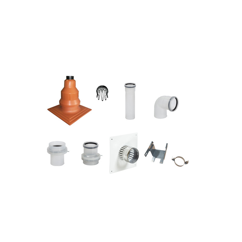 Kit B23P raccord PPA briques Flexcondens