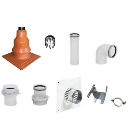 Kit B23P raccord PPA briques Flexcondens
