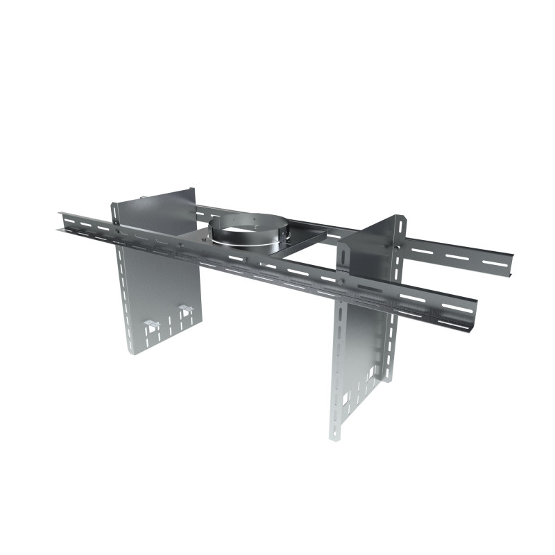 Support plancher rehausse jaquette double paroi Liss-Iso DP