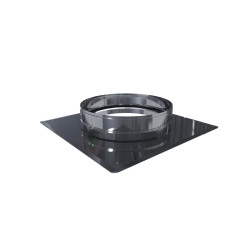 Plaque à collier 25x25 D80-100 tubage flexible