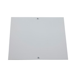 Trappe ramonage 25x25 blanche tubage flexible