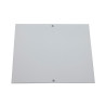 Trappe ramonage 25x25 blanche tubage flexible