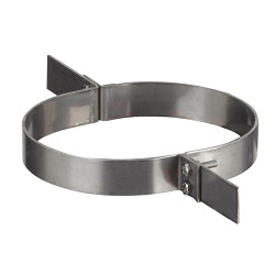Collier fixation haute Tubovale