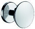 Porte-vêtement 1 tête Inox poli