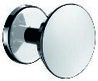 Porte-vêtement 1 tête Inox poli