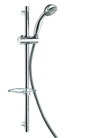 Kit de douche monojet avec barre Ø22
