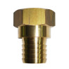 Raccord tournant droit F 20x27