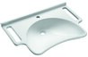 Lavabo MINERALCAST PMR mural L.785 trou