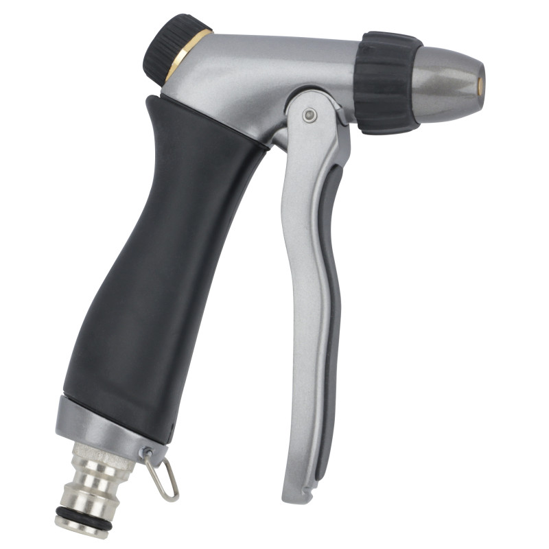 PIST.METAL BROSSE LANCE RAPIDE - Argent/noir