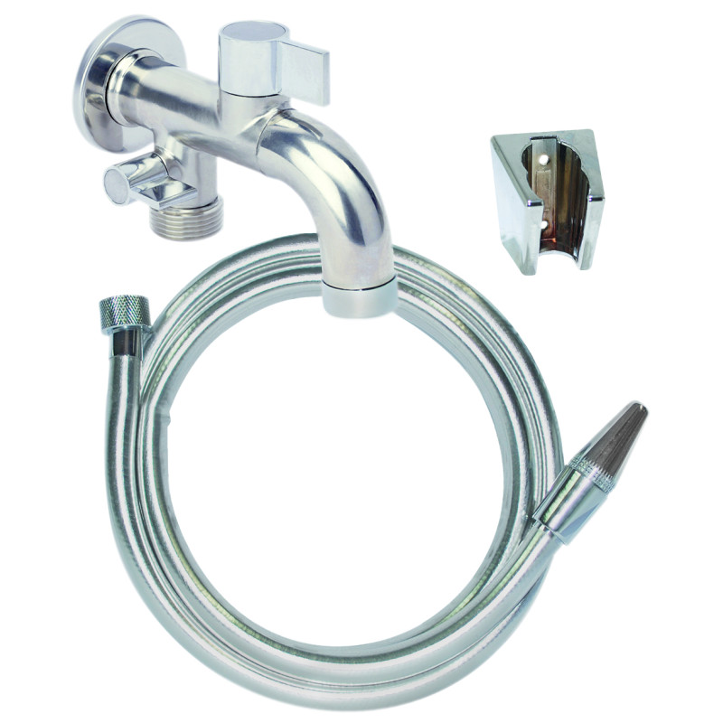 Robinet in-two avec lance M 15x21 M 20x27
