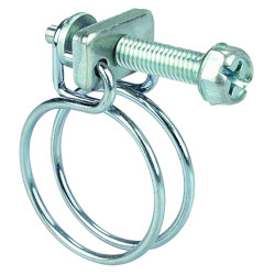Collier double fil inox