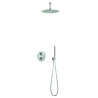 Formule douche encastrée thermostatique bras plafonnier COX / ORTENCE